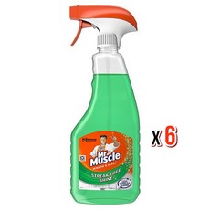 미스터머슬 창문 유리 클리너 청소세제 500ml 6팩, 6개