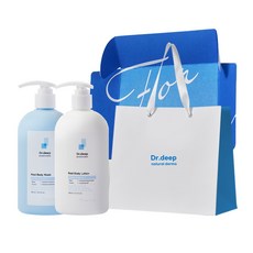 닥터딥 미네랄 바디로션 300ml + 바디워시 300ml 2종 선물세트, 1개