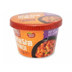 DM 동원 떡신 매콤달콤떡볶이 전자렌지 3분 즉석 컵떡볶이
