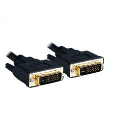 dvi-d 듀얼링크 모니터케이블 mm 수수 10m 연장선 커넥터, 1개