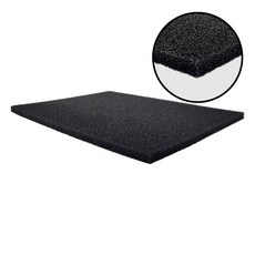 폴리나젤 블랙 필터폼 60x45x2cm 35ppi 스펀지 여과매트 여과재 저면 필터 2cm 각종 필터, 1개