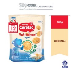 네슬레 세레락 뉴트리바이트 스낵 NESTLE CERELAC Nutribite 180g x 2개, 1개 - 세레락