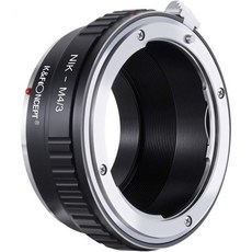 미놀타 MD 마운트 렌즈와 마이크로 43 카메라와 호환되는 KF 컨셉 렌즈 어댑터, AI-M4/3, 1개