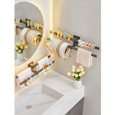 크라운 2단 머리띠 정리대 머리띠 진열대 악세사리 선반 보관 악세사리 정리함 헤어밴드