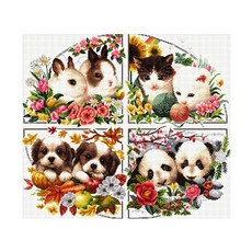 해바라기십자수완성품판매처