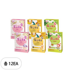 치키몽키 우리밀아이국수 버라이어티 150g x 3종세트, 12세트