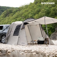 아이두젠 A3 쉘터 도킹 카 차량용 차박 텐트, A3 라이트그레이