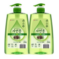 자연퐁 찌든때 걱정없는 솔잎 주방세제, 980ml, 2개