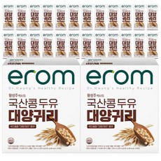 이롬 황성주박사 국산 귀리 15곡 두유, 190ml, 32개