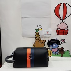 까스텔바작 남성 파우치백(BG9WGP202), 블랙