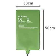 애완동물 파충류 바닥 방수 항온 전기 가열 매트 대형 거북이 도마뱀 뱀 사육기용 IPX7, 단품, 단품