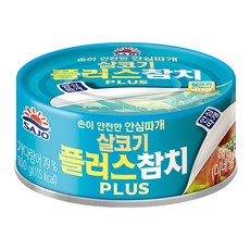 사조 살코기 플러스 참치, 100g, 10개