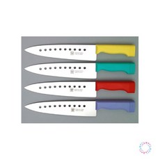 186 우우기기 / b25 일본니켄(NIKKEN)칼라식도 230(mm)타공 4색상x1세트 진검 식칼 티타늄칼 유럽형식도