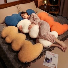 bookaz 곱창 웨이브 바디필로우 꿀잠 베개 집들이 선물 애착 인형 쿠션, 등푸른 고등어, 등푸른 고등어