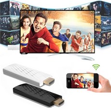[해외] 무선 와이파이 AIRPLAY 전화 화면 HDMI TV 동글 어댑터 IPAD 폰 6 6 S 플러스 5 5 S 삼성 S7 가장자리 S6 참고 5 4 3 HTC LG, 기타 Black