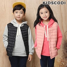 [KICO] 아동 경량패딩조끼 3컬러 S~XL 아동패딩