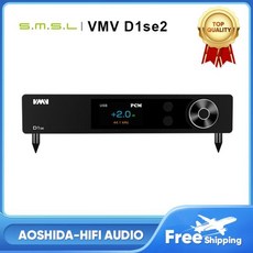 SMSL VMV D1se2 HI-RES USB DAC MQA CD 오디오 디코더 리모컨 포함 블루투스 ES9039MSPRO XMOS XU316 DSD512 768kHz 32 - ifizendacsignaturev2