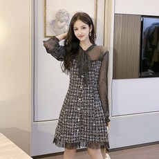 셀럽당 날씬해 보이는 스커트 여성스러운 이너 스커트 원피스