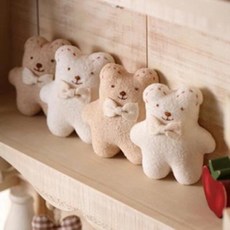 아트박스/오가닉코튼디아이와이 (초이스) 곰돌이&#44; 토끼 DIY, 브라운, 1개
