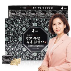 부모님 효도 선물 한의사 김소형원방 영묘사향 녹용침향단 60환, 3.75g, 60개