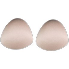 접착 브라 실리콘 미끄럼방지 양면 스포츠 탑바인 패드 탈착식 푸시업 브라붐브라 Womens Silicone Filled PushUp Pads Pushup Breast swims - 양면접착브라