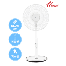 한일전기 BLDC 리모콘선풍기 저소음 초초미풍 아기바람 5엽날개 / 12단계조절 조그다이얼, DCF-JH14R DCF-JH14R
