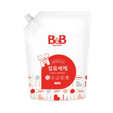 비앤비 섬유세제 리필, 1.5L, 1개