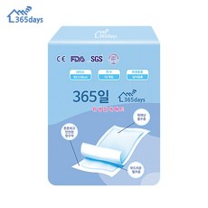 365일 기저귀 위생깔개매트 100매 (10매x10팩), 10매, 20팩