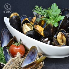세척선별 통영 활 다듬피 홍합 3kg 5kg 10kg, 통영산다듬피홍합3kg, 1개