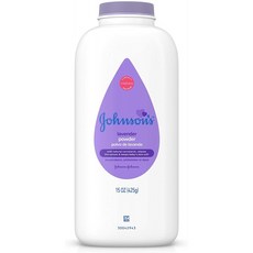 JOHNSON'S Baby Powder Calming Lavender 15 oz:, 단일옵션