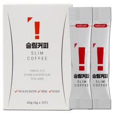 슬림커피40g 식이섬유 레몬밤 가르시니아 X 10개 X 2상자