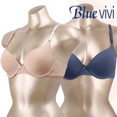 블루비비바이비비안 VBR2095 심플 레이스밑단 와이어 몰드 브라_75A~85C 브래지어