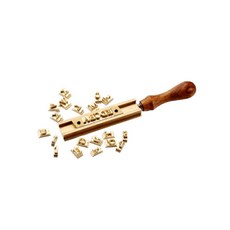  스팟 T형 구리 몰드 가죽공예 로고 이름 날싸 DIY 조합몰드, 영문대문자소문자+숫자1세트(폰트번호메모필요) 