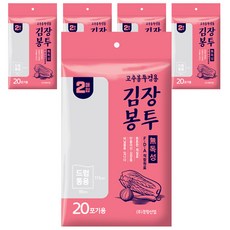 감동 김장봉투 드럼통용 20포기용 2p, 5개
