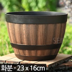 세인화분 플라스틱 오크통 화분 1P - 중형 대형 플분 식물 야외 나무 화초 분갈이 빈티지 도로 매장 원형 둥근 매장 인테리어 홈가드닝 라스틱 오크통 화분 1P - 중형 대형 플분 식물 야외 나무 화초 분갈이 빈티지 도로 매장 원형 둥근 매장 인테리어 홈가드닝