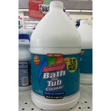LA's Totally Awesome laundry bath and tub cleaner 엘에이즈 토탈리 어썸 로운드리 배스 앤 텁 클리너 욕실세정제 128oz(3.7L), 1팩