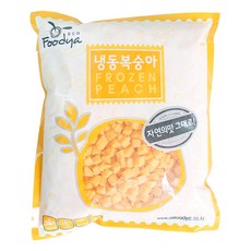 푸드야 냉동 복숭아 1kg, 1000g, 1봉