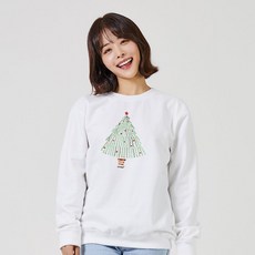 마마앳홈 키밍 송나무 성탄절 메리 크리스마스 맨투맨 <dha&kaks&ksl>