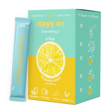 레몬클링 제이 부담없이 제로 칼로리 수분충전 음료 레몬 & 과라나 1Box 10포, 4g, 1박스, 10개입