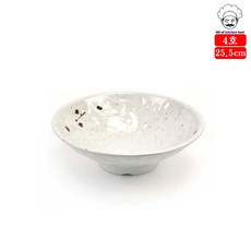 살구 해물짬뽕기 멜라민면기 4호 대접 라면 접시 그릇 업소용 뷔페용 주방도구 멜라민 멜라민찬기, 본상품선택