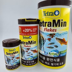 테트라민 100ml 300ml 1000ml 열대어 플레이크 사료