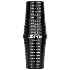 자전거 시트 튜브 측정 도구 25 31 8mm 사이클 포스트 사이징 알루미늄 합금 액세서리, Black, 1개