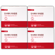 이가탄탄한 치아 잇몸 출혈 붓고 시린이 건강 약국 정품제품, 4개, 60정