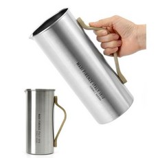 물병 마시 스텐 물통 워터저그 냉장고 1800ml 식당물통, 1개