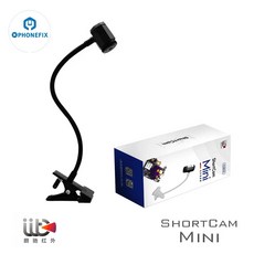 IIT ShortCam 미니 열화상 카메라 DIY 클램핑 적외선 열화상 카메라 PCB 보드 진단 감지기 하우스 검사, 1개