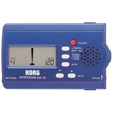 Korg MA30 초소형 디지털 메트로놈, One Color