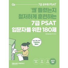 7급 PSAT 입문자를 위한 180제(2021):왜 틀렸는지 철저하게 훈련하는 7급 공무원 PSAT, 에스티유니타스