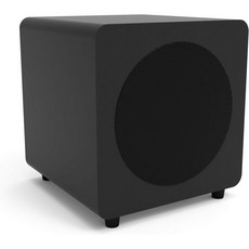 칸토 SUB8VMB 밀폐형 동력 서브우퍼 | 300W 피크파워 8인치 우퍼 매트블랙, Matte Black, X-2)1) 매트블랙