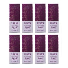 밤뜨래 고구마 양갱, 40mg, 10개