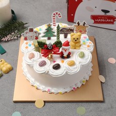 크리스마스 (1호초코데코) 케이크 만들기 세트 -(희망배송일과 휴대폰번호 배송메모 작성) 키트 DIY 생일, 크리스마스 (1호초코데코) / 초코시트 변경
